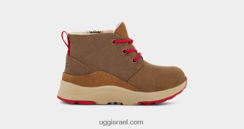 מזג אוויר בקאנו III פעוטות UGG VLDPRV1986 עור אדום אגוז/סמבה
