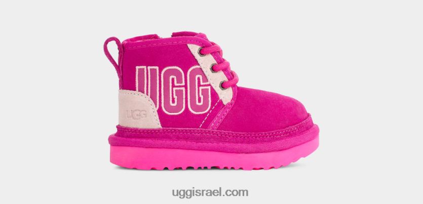 מתאר גרפי neumel פעוטות UGG VLDPRV1983 ורוד מולטי