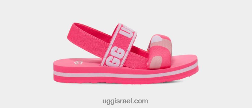 זומה קלע קאמופופ ילדים UGG VLDPRV1674 ורוד טפי