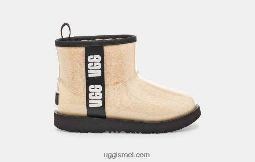 classic clear mini ii ילדים UGG VLDPRV1749 טבעי/שחור