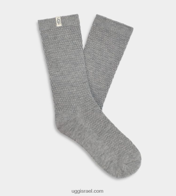 גרב מגפיים קלאסי II נשים UGG VLDPRV411 אברש אפור