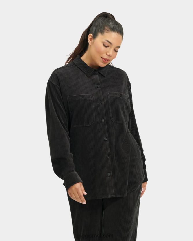 חלק עליון מכופתרת של אנג'ליקה נשים UGG VLDPRV1118 דְיוֹ