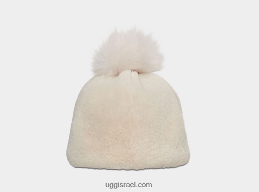 פום פרווה מלאכותית עם פום נשים UGG VLDPRV1214 נימבוס