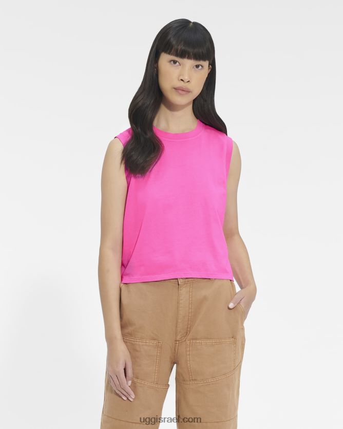 טנק שריר סוני נשים UGG VLDPRV127 ורוד טפי