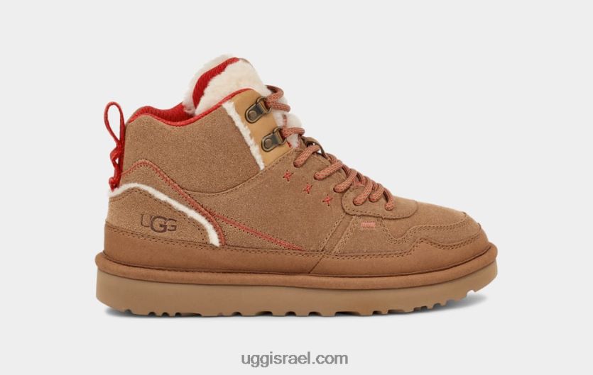 זמש היי-מורשת היילנד נשים UGG VLDPRV13 זמש אדום ערמון/לוהט