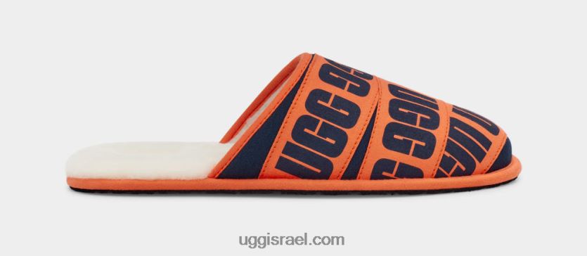 פס גרפי שפשוף גברים UGG VLDPRV1595 חיל הים/כתום