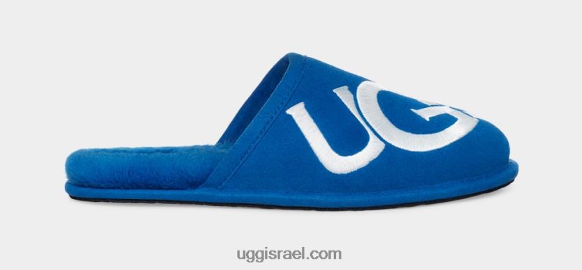 לוגו שפשוף גברים UGG VLDPRV1618 כחול/לבן קלאסי
