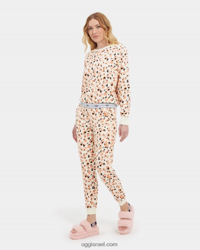 קאתי ג'וגרים נשים UGG VLDPRV164 נמר צבוע בקרם