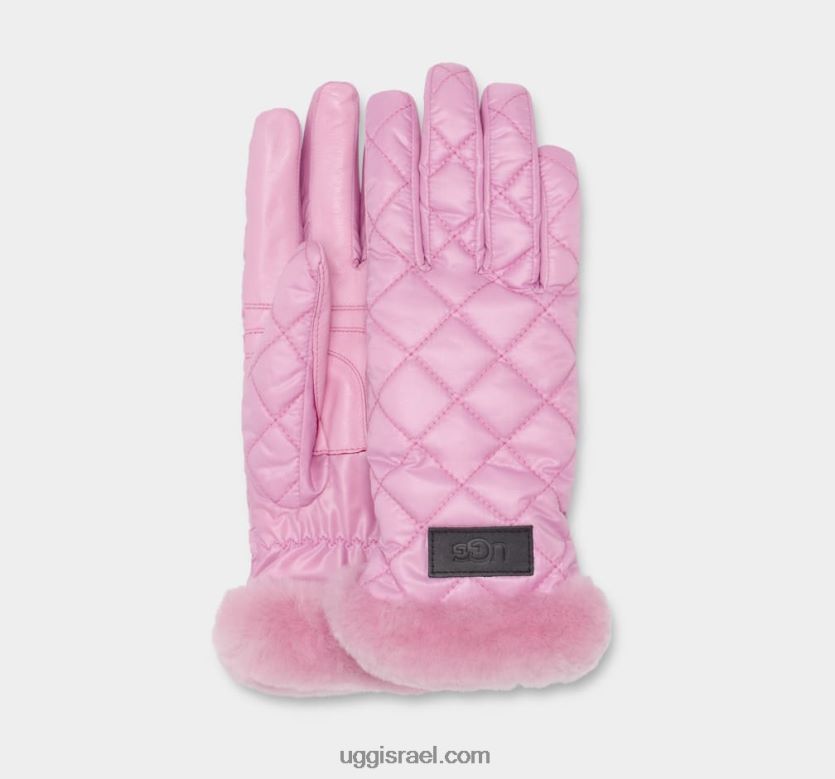 כפפת ביצועים מרופדת נשים UGG VLDPRV173 רוז קוורץ