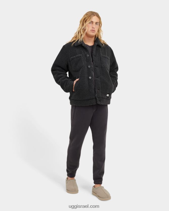 ריקי ג'וגר גברים UGG VLDPRV1824 פֶּחָם