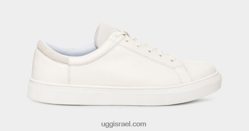 מזג אוויר נמוך גברים UGG VLDPRV198 עור לבן