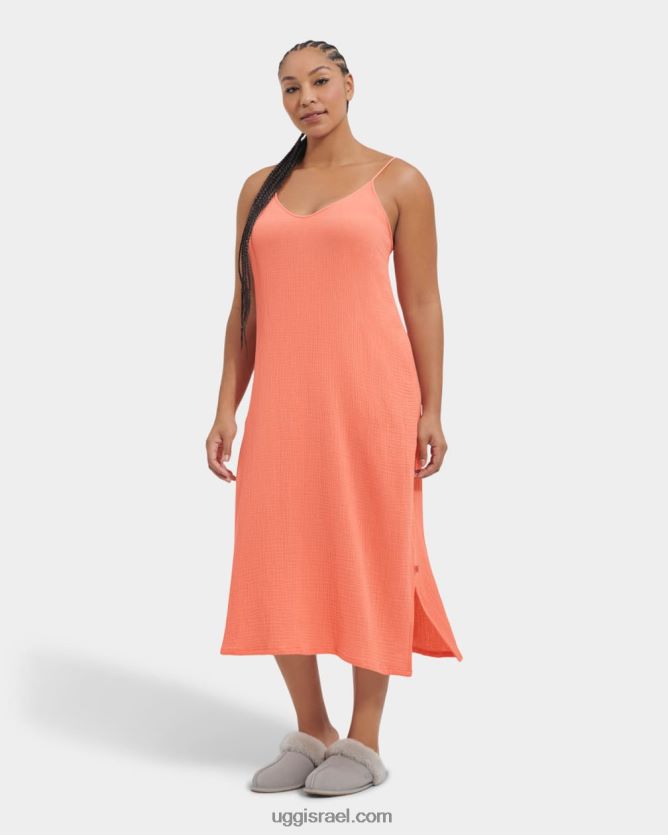 שמלת אובריאלה נשים UGG VLDPRV2064 עפר