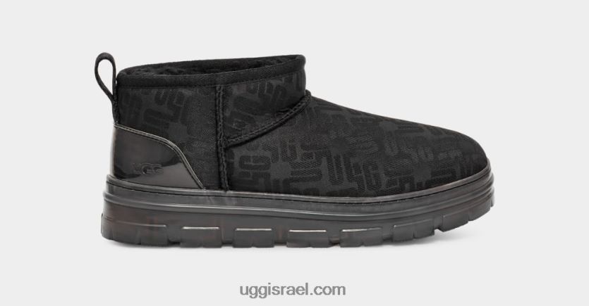 מונוגרמה אולטרה מיני קלאסית נשים UGG VLDPRV2136 שָׁחוֹר