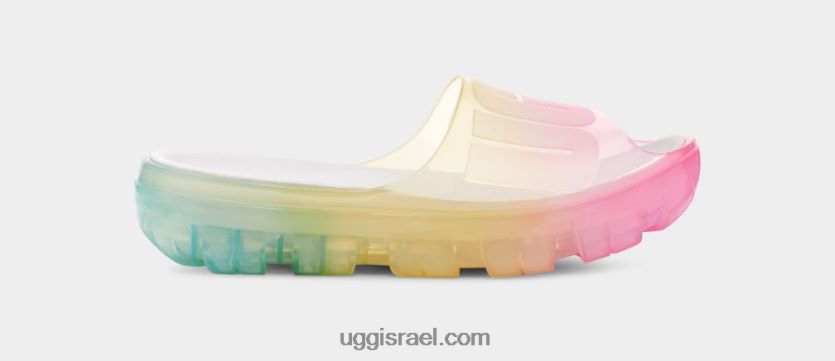 שקף צבעי מים שקוף ג'לה נשים UGG VLDPRV345 תערובת קשת בענן