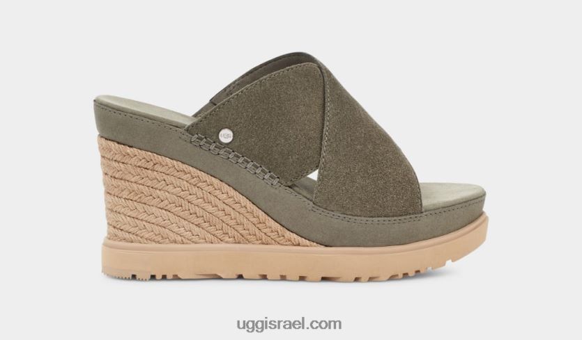 מגלשת אב המנזר נשים UGG VLDPRV452 ירוק אזוב