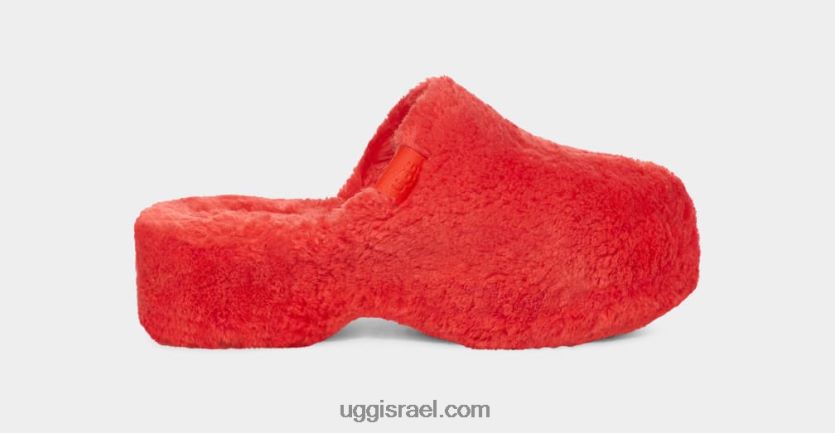 סתימת סוכר מטושטשת נשים UGG VLDPRV47 זרם אדום