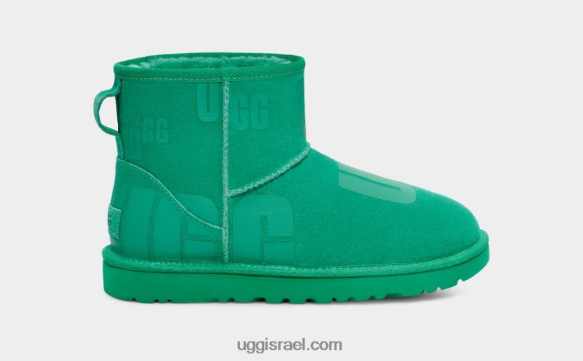 גרפיקת פיזור מיני קלאסית נשים UGG VLDPRV49 ירוק אזמרגד
