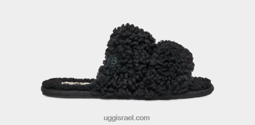 סקאפטה מקסי מתולתלת נשים UGG VLDPRV680 שָׁחוֹר