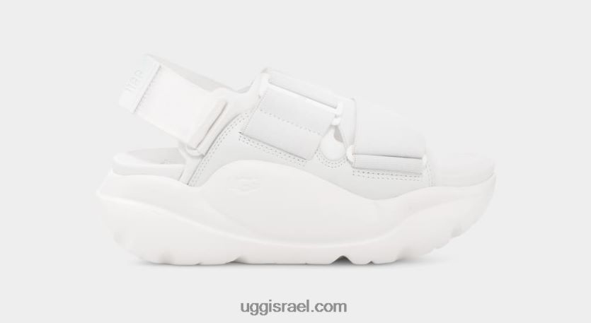 לה סנדל רחוב נשים UGG VLDPRV7 לבן בוהק