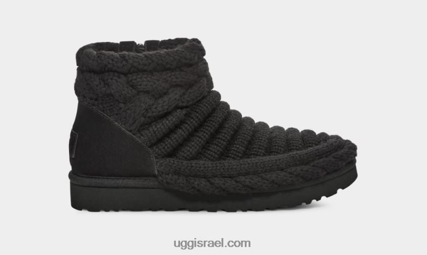 סריג מיני צ'אנקי קלאסי נשים UGG VLDPRV702 שָׁחוֹר