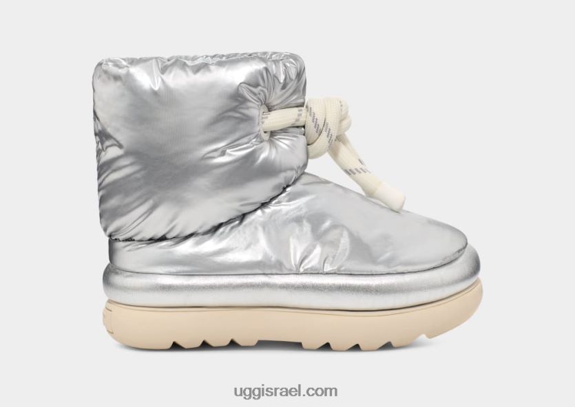 מקסי קצר מטאלי קלאסי נשים UGG VLDPRV736 כסף מטאלי