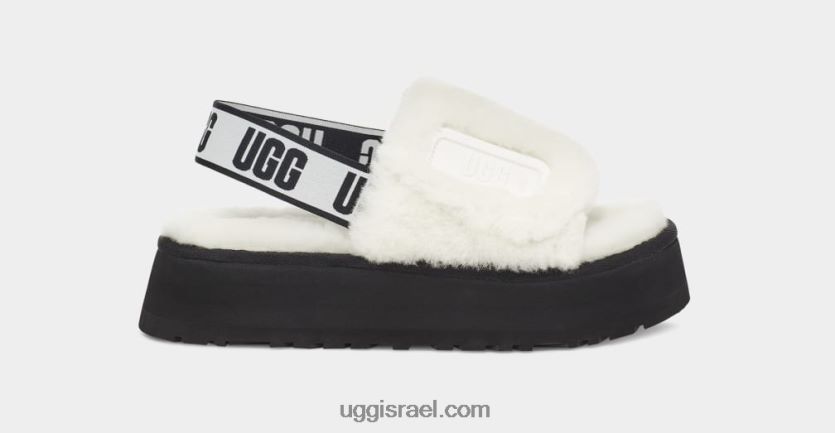 מגלשת דיסקו נשים UGG VLDPRV77 לבן