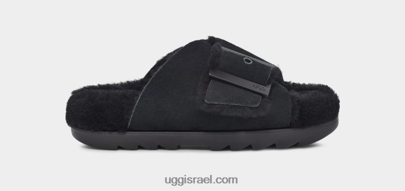 אבזם מחליק נשים UGG VLDPRV787 זמש שחור