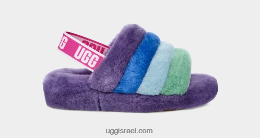 מוך גאווה כן מגלשה נשים UGG VLDPRV837 קשת הגאווה סגול