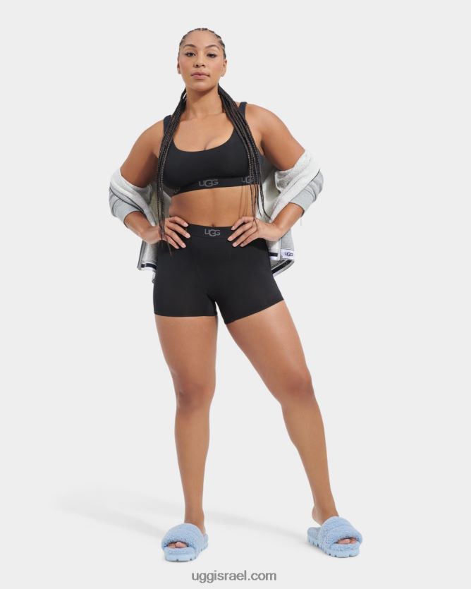 אלכסיה ילד קצר נשים UGG VLDPRV904 שָׁחוֹר