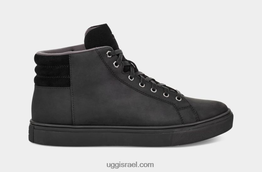 מזג אוויר גבוה baysider גברים UGG VLDPRV2297 עור tnl שחור