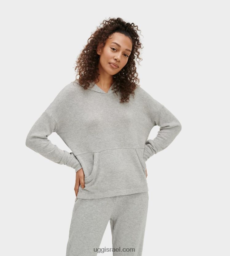 קפוצ'ון elettra נשים UGG VLDPRV1330 אברש אפור