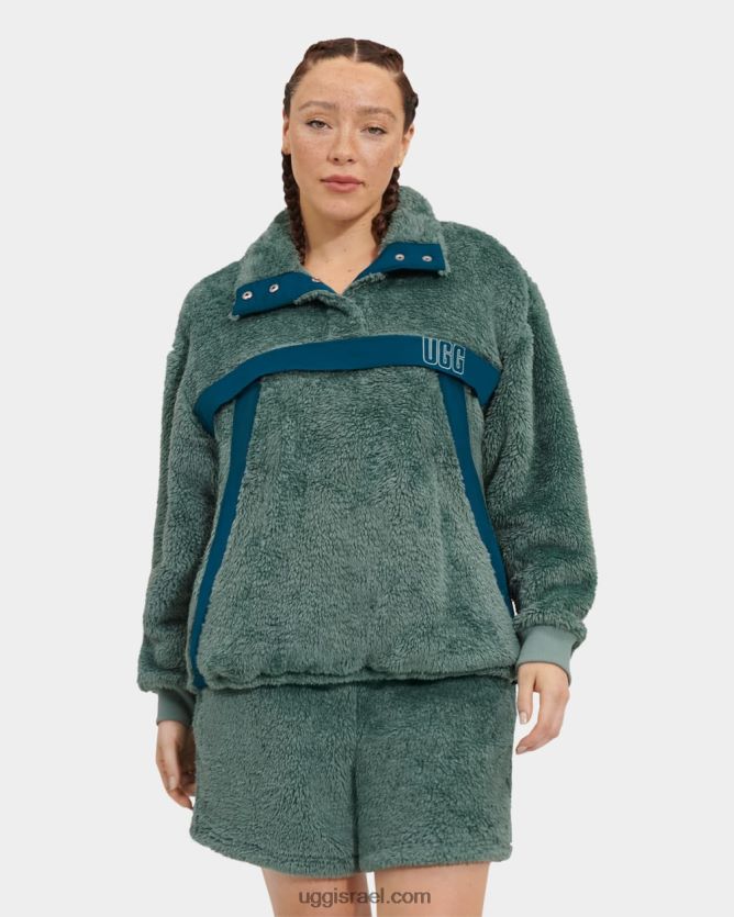 gayel sherpa חצי הצמד נשים UGG VLDPRV1287 אלוורה/כחול חצות