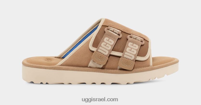 מגלשת רצועת goldencoast גברים UGG VLDPRV197 חול/סנטוריני