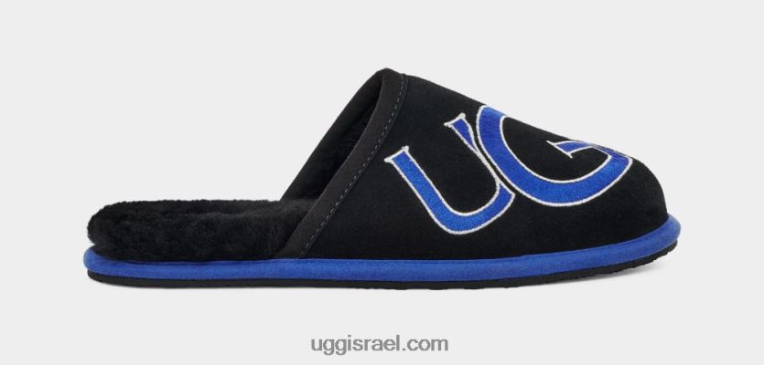 לוגו scuff ii גברים UGG VLDPRV227 שחור/נפטון
